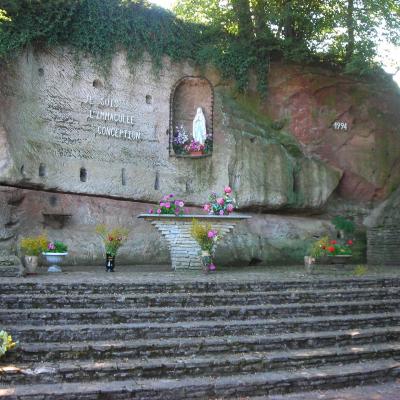 Bisten en lorraine grotte de lourdes 1