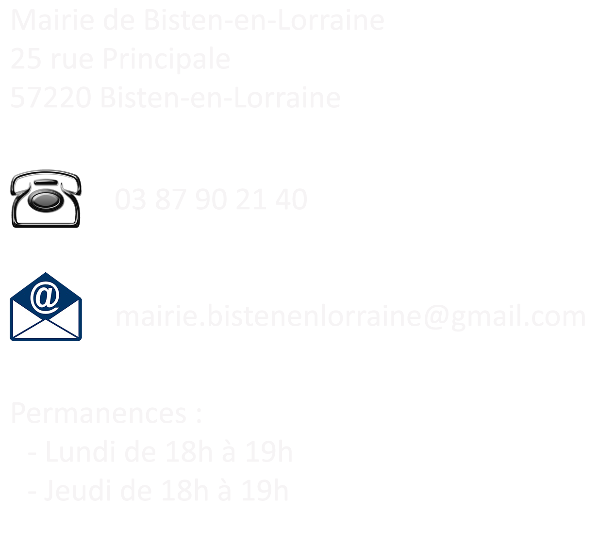 Informations Utiles